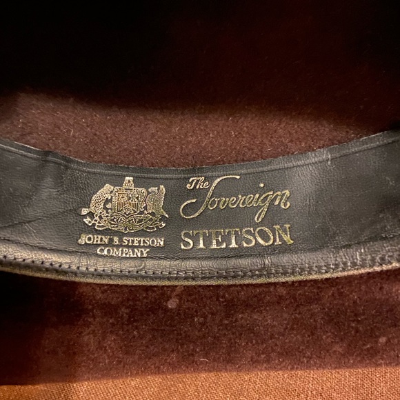 Vintage Stetson "The Sovereign" Felt Fedora - Picture 4 of 8